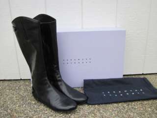   Vera Wang Lavender Label Leighton Leather Tall Riding Boots 8.5  