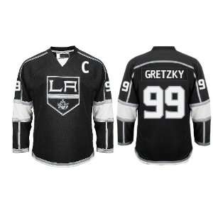  New Los Angeles Kings #99 Gretzky Home black jerseys size 