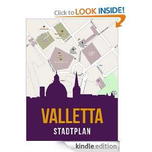 Stadtplan Valletta (Malta) (German Edition) eReaderMaps  