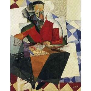   Made Oil Reproduction   Diego Rivera   24 x 32 inches   The Architect