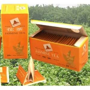 Temple of Heaven   Jasmine Green Tea All Natural   25 Double Fold Tea 