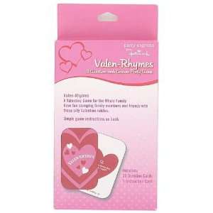  Valen Rhymes Valentines card game   Case of 108