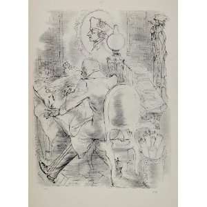  1939 George Grosz The General Prussian Officer Print 
