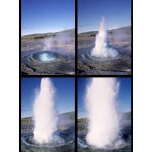  Strokkur, Geysir Geothermal Area, Iceland Photographic 