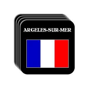  France   ARGELES SUR MER Set of 4 Mini Mousepad Coasters 