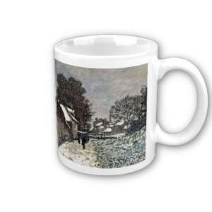  Snow at Argenteuil By Claude Monet Coffee Cup Everything 