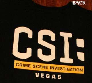 CSI Las Vegas Television Show T Shirt XL  