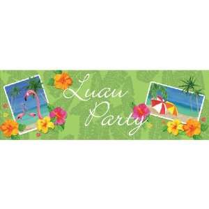    Giant Party Banner Tropical Vacation (1 per package) Toys & Games