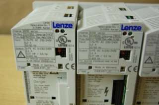 LOT OF 3 LENZE 8200 VECTOR FREQUENCY INVERTER DRIVE E82EV371_2C (S5 1 