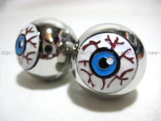 AMBUSH EYE GOT BALLZ RING SKULL AMB BONES SILVER M  