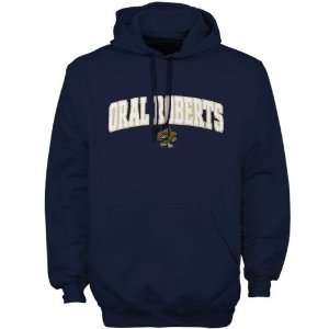  NCAA Oral Roberts Golden Eagles Navy Blue Player Pro Arch 