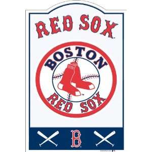  Boston Red Sox 12 x 18 Nostalgic Metal Trade Sign 