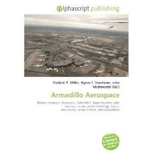  Armadillo Aerospace (9786132831880) Books