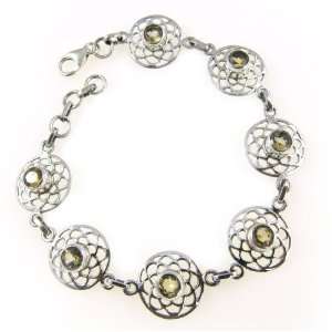  Indian Jewelry Handmade Sterling Silver Bracelet 