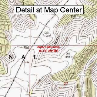   Map   Anthro Mountain, Utah (Folded/Waterproof)