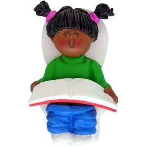  African American Girl Potty Training Ornament Everything 