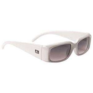  Blur Optics Keno Sunglasses     /White/Smoke Automotive