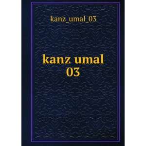  kanz umal 03 kanz_umal_03 Books