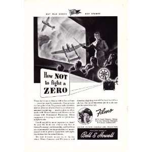   to fight a Zero Fighter Pilot Training Original Vintage War Print Ad