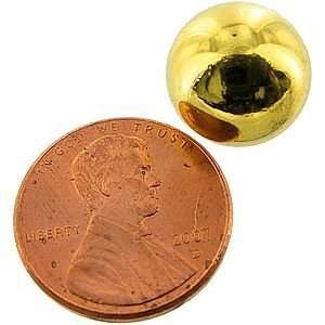  Neodymium Sphere Magnet   Gold Coated (1/2 inch) Kitchen 