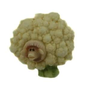    Enesco Home Grown Cauliflower Sheep Fridge Magnet 