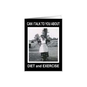  Diet and Exercise encouragement   Retro Card Health 