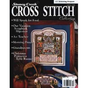  Stoney Creek Cross Stitch Collection Magazine October 2008 