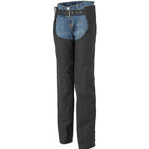  Road Cinder Chaps Womens Leather Harley Cruiser Motorcycle Pants w 