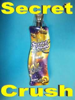 Supre SECRET CRUSH Tanning Bed Lotion Maximizer SEALED  