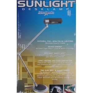 Sunlight Desk Lamp   Provides Natural, Full Spectrum Lighting, Energy 