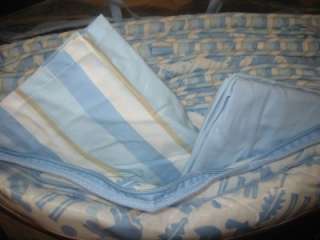 NEW Amy Coe MOD SAFARI Blue Baby Crib Bedding Set Boy  