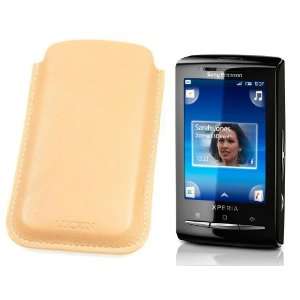   Sony Ericsson Xperia mini   Smooth Cow Leather   Natural Electronics