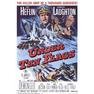  Under Ten Flags (1960) 27 x 40 Movie Poster Style A