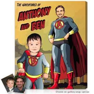  Unique Gifts for Men   Superhero pictures illustrated with 