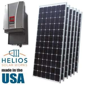  11 Pack 300W Helios Mono Crystalline Solar Panels 3.3KW 