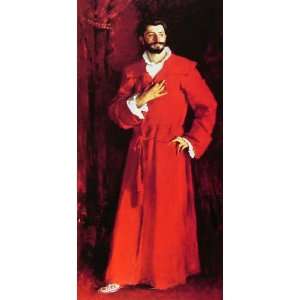 Hand Made Oil Reproduction   John Singer Sargent   32 x 66 inches   Dr 