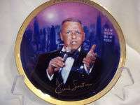 Franklin mint Collectible Plate Frank Sinatra music  
