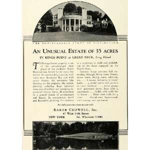   Real Estate Kings Point Great Neck Long Island Realty   Original Print