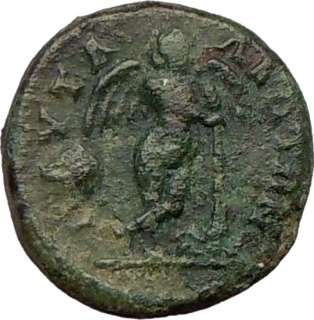 GETA 209AD Rare Ancient Roman Coin Pautalia THANATOS Daemon of Death 