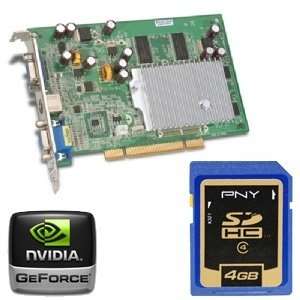  PNY GeForce 5200 Video Card / SDHC Card Bundle 