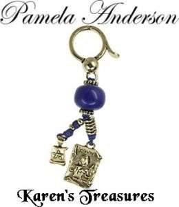PAMELA ANDERSON Purse Charm Key Chain BALANCE LIBRA NEW  