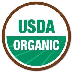  USDA Organic Certification car bumper sticker 4 x 4 Automotive