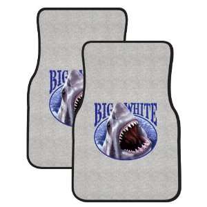  Big White Shark Car Mats