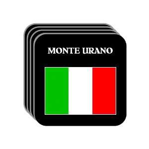  Italy   MONTE URANO Set of 4 Mini Mousepad Coasters 