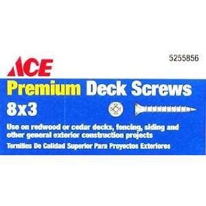  ACE DRYWALL SCREWS 46107 ACE DECK SCREW PHILLIPS #8 x 3 