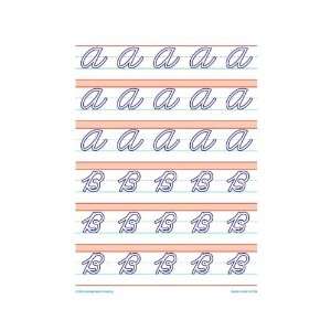   Writing Paper   Cursive Uppercase   Pack of 13 Sheets