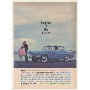  1960 Rootes Motors Hillman Surprise of the Sixties Print 