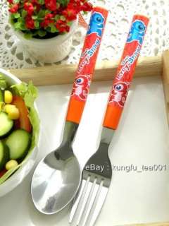 Disney Stitch Stainless Dining Flatware Spoon & Fork  L  