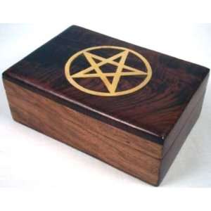  Pentacle Hinged Box Pentagram 
