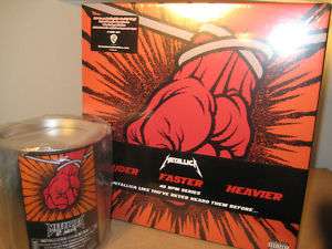 St Anger JAPAN METAL CAN Metallica & 45SP 4LP VINYL SET  